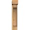 Ekena Millwork Legacy Block Rough Sawn Bracket w/ Offset Brace, Western Red Cedar, 6"W x 20"D x 32"H BKT0604X20X32LEC05RWR - alternate 3